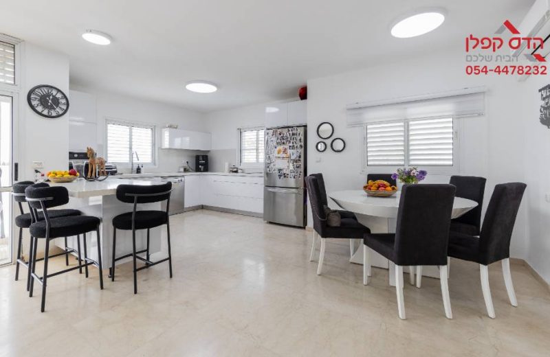 למכירה דופלקס גג בנווה אפק בראש העין