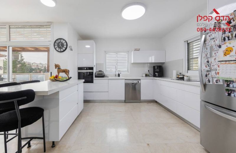 למכירה דופלקס גג בנווה אפק בראש העין