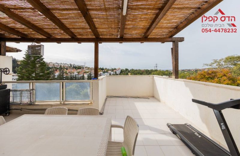 למכירה דופלקס גג בנווה אפק בראש העין