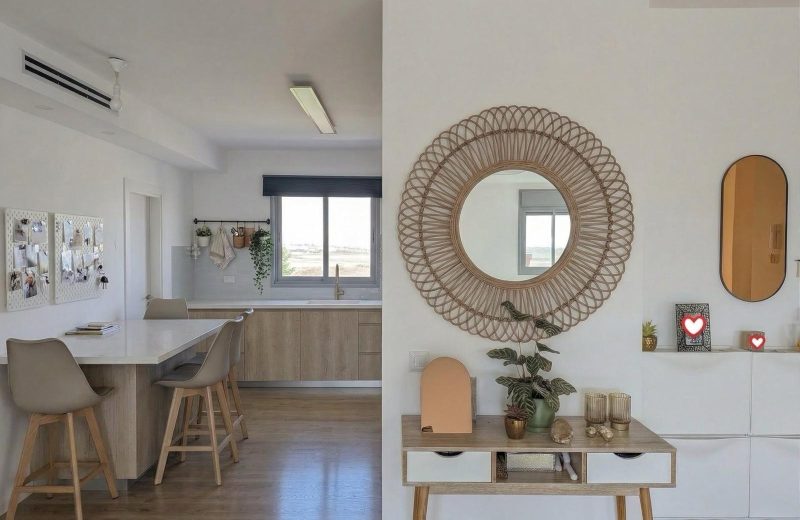 למכירה בפסגות אפק בראש העין, דירת 5 חדרים יוצאת דופן